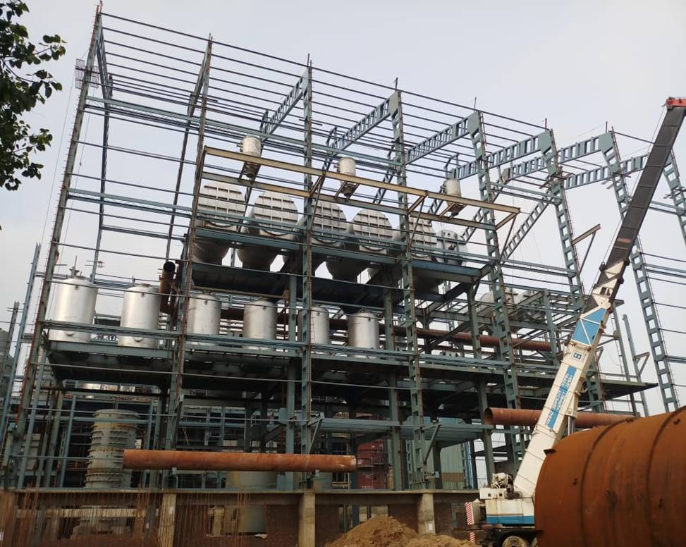 Steel erection