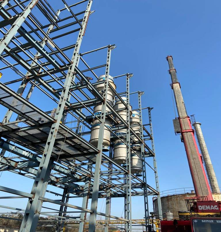 On-Site Erection Works