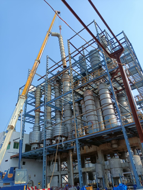 Steel erection