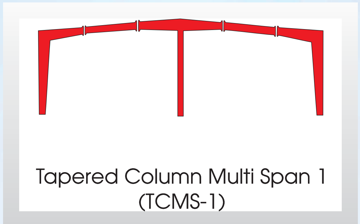 Tapered Column Multi Span 1
