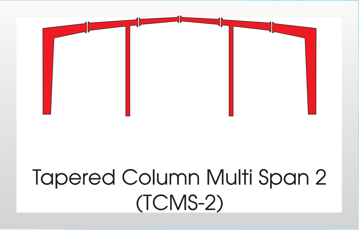 Tapered Column Multi Span 2