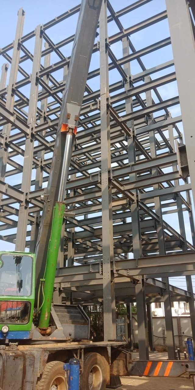 Industrial Steel Framework